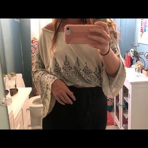 Free People Boho Top | Medium